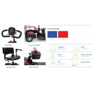 Scooter Scout 4 ruedas 20AH